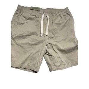 Goodfellow & Co XS Khaki Everyday Shorts Drawstring 7" Inseam